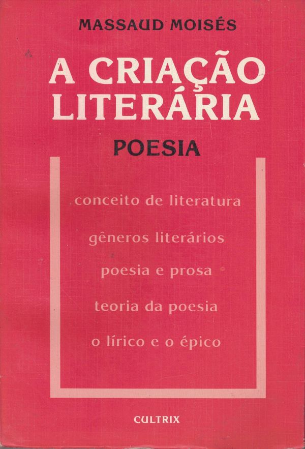 Criação Literária, A  -  800 MOI